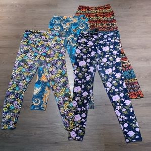 Leggings, assorted patterns Lularoe size OS